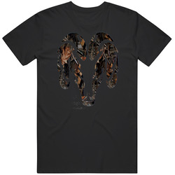 Dodge Ram Tough Logo Camo Hunting High Performance Car T Shirt