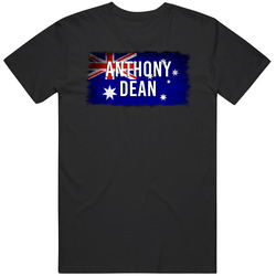 Country Flag Anthony Dean Australia Bmx Olympics T Shirt