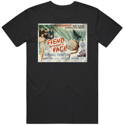 Fiend Without A Face Vintage Distressed Scary Movie Poster Halloween T Shirt Fiend Without A Face Vintage Distressed Scary Movie Poster Halloween T Shirt