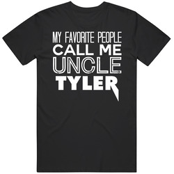 Favorite Uncle Tyler Trendy Cool Name T Shirt