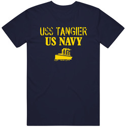 Uss Tangier Us Navy Ship Crew T Shirt