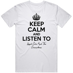 Keep Calm And Listen To Lloyd Cole And The Commotions Music T Shirt