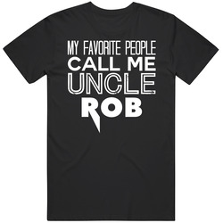 Favorite Uncle Rob Trendy Cool Name T Shirt