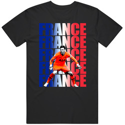 Hugo Lloris Team France Colors Euro European Cup Soccer Football T Shirt