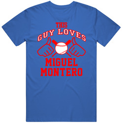 This Guy Loves Miguel Montero Chicago Chi Baseball Player Classic T Shirt
