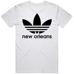 New Orleans Best City Adidas Logo T Shirt