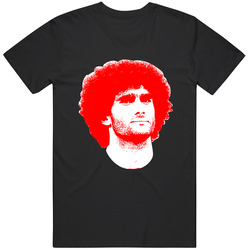 Marouane Fellaini Fan Team Belgium Player Euro European Cup Soccer Football T Shirt