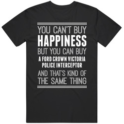 Buy A Ford Crown Victoria Police Interceptor Happiness Car Lover T Shirt