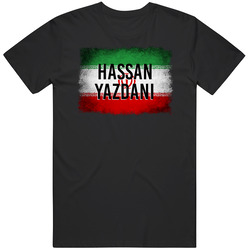 Country Flag Hassan Yazdani Iran Wrestling Olympics T Shirt