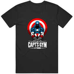 Captain America Gym Muscle Workout Cool Fitness T Shirt Captain America Gym Muscle Workout Cool Fitness T Shirt