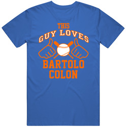 This Guy Loves Bartolo Colon New York Baseball Player Classic T Shirt