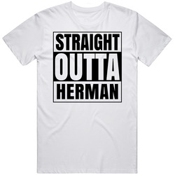 Straight Outta Herman Minnesota City Compton Parody T Shirt
