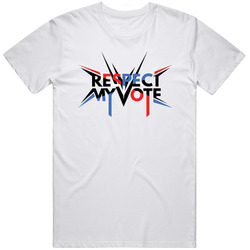 Respect My Vote Us Elections 2016 Campaign T Shirt