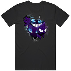 Gengar Evolution Pokemon T Shirt