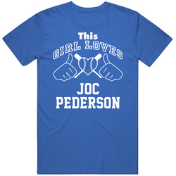 This Girl Loves Joc Pederson Los Angeles Baseball Player Classic T Shirt