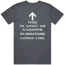 911 Dispatcher Looks Like Arrow Simple T Shirt
