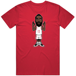 James Harden Houston All-star Mvp Guard Rockets Basketball T Shirt