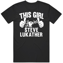 Steve Lukather Best Guitarist Music Electrical Classical Bass This Girl Loves T Shirt