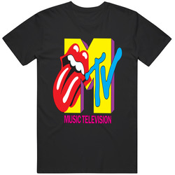 MTV Moon Logo T Shirt for Women T Shirt MTV Moon Logo T Shirt for Women T Shirt