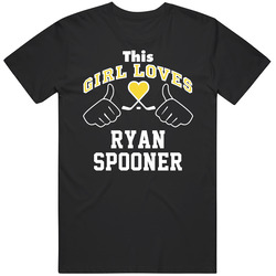 This Girl Loves Ryan Spooner Boston Hockey Fan Sports T Shirt