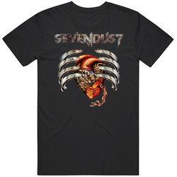 New T-Shirt Sevendust American Alternative Rock Metal Band Womens Tee Sz S To 2XL T Shirt
