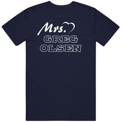 This Girl Loves Greg Olsen Carolina Football Player Sports Fan Heart T Shirt