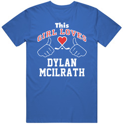 This Girl Loves Dylan Mcilrath New York Hockey Fan Sports T Shirt