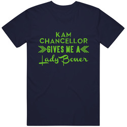 Kam Chancellor Gives Me A Lady Boner Seattle Football Player Fan T Shirt