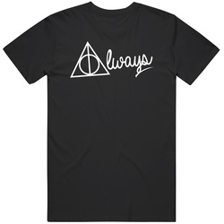Febri-adin 096 Ladies Black Always Harry Potter T Shirt Febri-adin 096 Ladies Black Always Harry Potter T Shirt