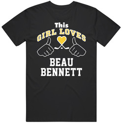 This Girl Loves Beau Bennett Pittsburgh Hockey Fan Sports T Shirt