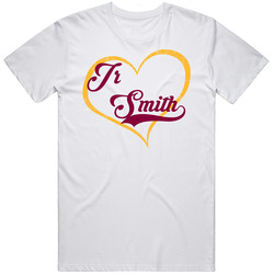 Jr Smith Love Heart Fan Cleveland Basketball T Shirt