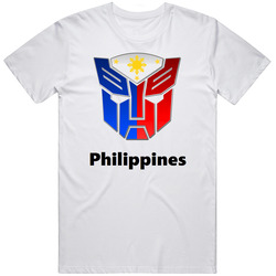 Autobots Philippines Fitted - White T Shirt