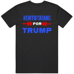 Kentuckians For Trump Kentucky Republican President T Shirt