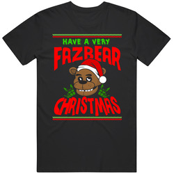 Five Nights at Freddy's, FNAF Christmas Tshirt, Have a Fazbear Christmas Shirt, Birthday Gift, Christmas Gift, T Shirt