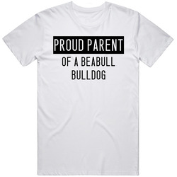 Beabull Bulldog Proud Parent Dog T Shirt