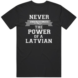 Never Underestimate A Latvian Popular Nationality T Shirt Never Underestimate A Latvian Popular Nationality T Shirt