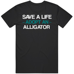 Alligator Save A Life Adopt An Animal T Shirt Alligator Save A Life Adopt An Animal T Shirt