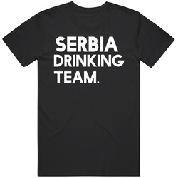 Serbia Drinking Team Countries T Shirt Serbia Drinking Team Countries T Shirt
