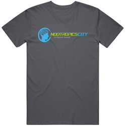 Nootropics City - Charcoal Grey - Mens T Shirt