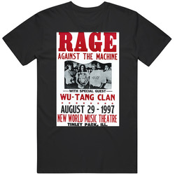 Wex Rage Against The Machine 1997 Concert 110615 T Shirt Wex Rage Against The Machine 1997 Concert 110615 T Shirt