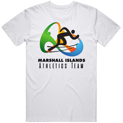 Marshall Islands Athletics Team Rio 2016 Olympic Event Logo T Shirt