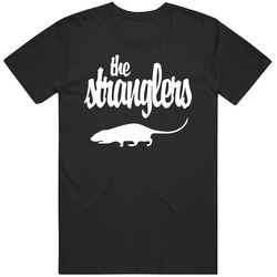 The Stranglers Top Tee Rat Fan Music Band Group Rock Punk Rattus White T Shirt