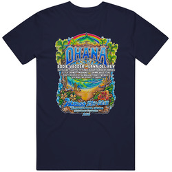 Ohana Music Festival 2016 Vedder Lana Del Ray Dana Point California Cover T Shirt