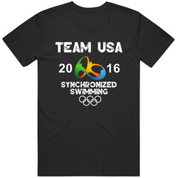 Usa Synchronized Swimming Team Rio 2016 Olympic Games Sport T Shirt