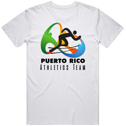 Puerto Rico Athletics Team Rio 2016 Olympic Event Logo T Shirt