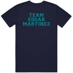 Team Edgar Martinez Seattle Baseball Player Cool Fan T Shirt