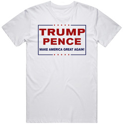 Trump Pence Election T Shirt Make America Great Again White T Shirt