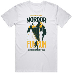 Lord Of The Rings Parody Graphic T Shirt Apparel Mordor Middle Earth Fun Run Lord Of The Rings Parody Graphic T Shirt Apparel Mordor Middle Earth Fun Run