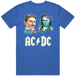 Ac Dc Color Royal Blue T Shirt