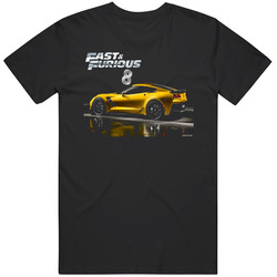 Fast And Furious 8 Movie Corvette Trending Movie T Shirt Fast And Furious 8 Movie Corvette Trending Movie T Shirt